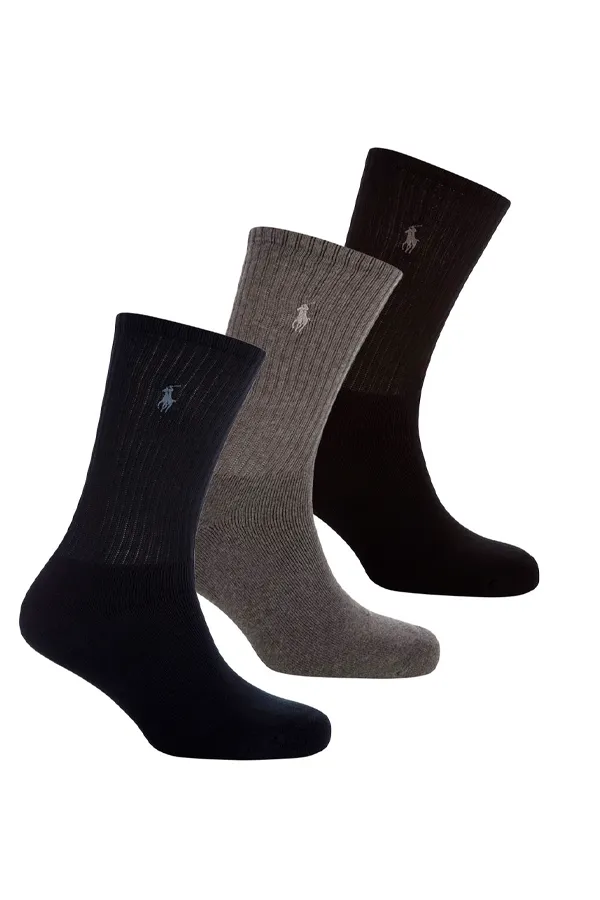 Ralph Lauren 3-Pack Socks Multi