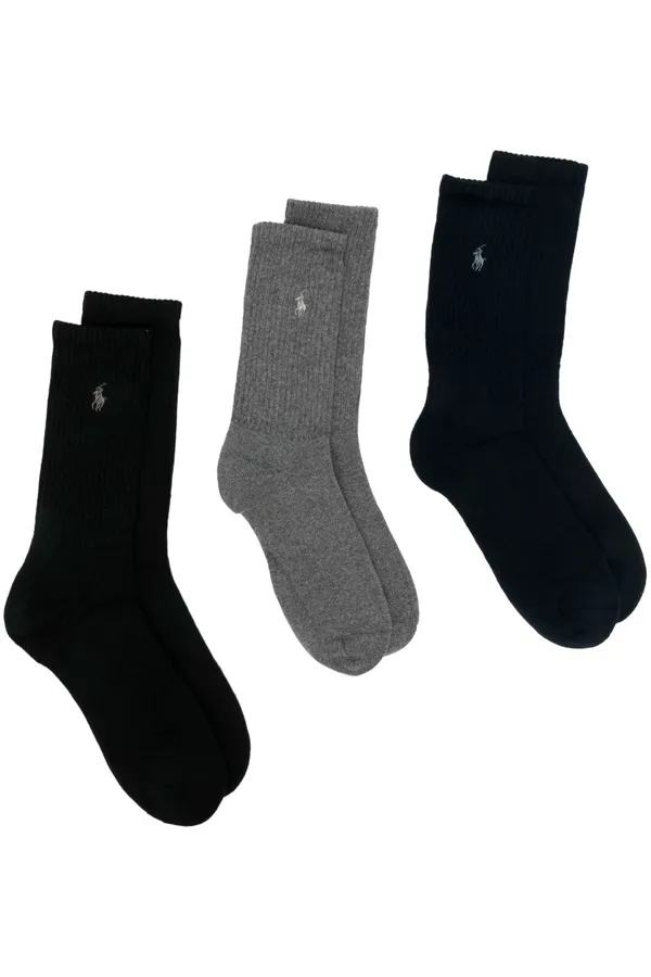 Ralph Lauren 3-Pack Socks Multi