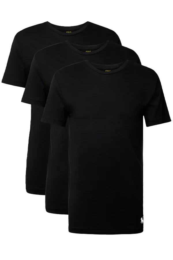 Ralph Lauren 3-Pack S/S Tee Black