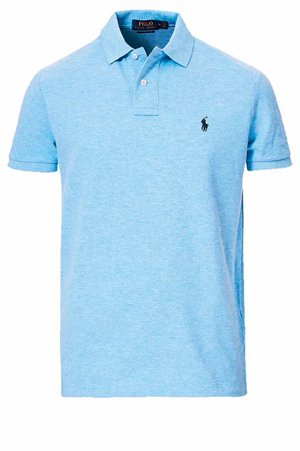 Ralph Lauren Custom Slim Fit Polo Jamaica Blue