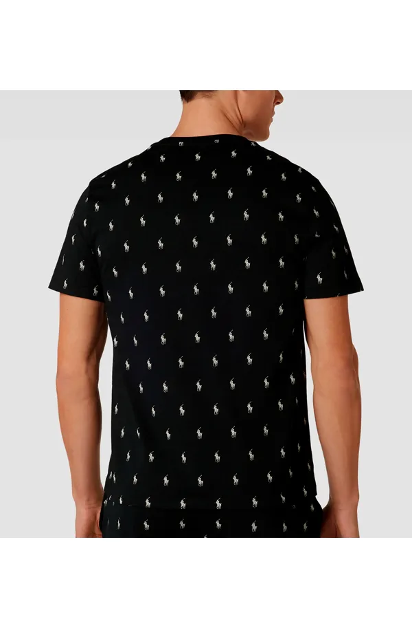 Ralph Lauren Dot Signature Tee Black