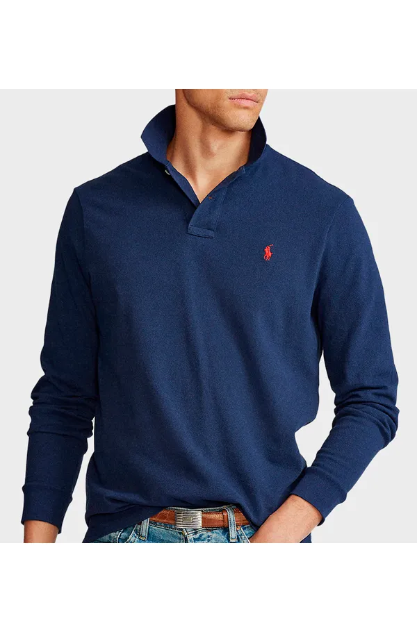 Ralph Lauren L/S Poloshirt Navy