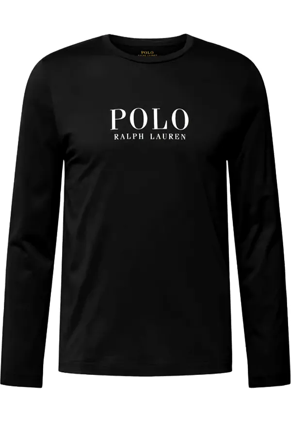 Ralph Lauren L/S Tee Liquid Logo Black