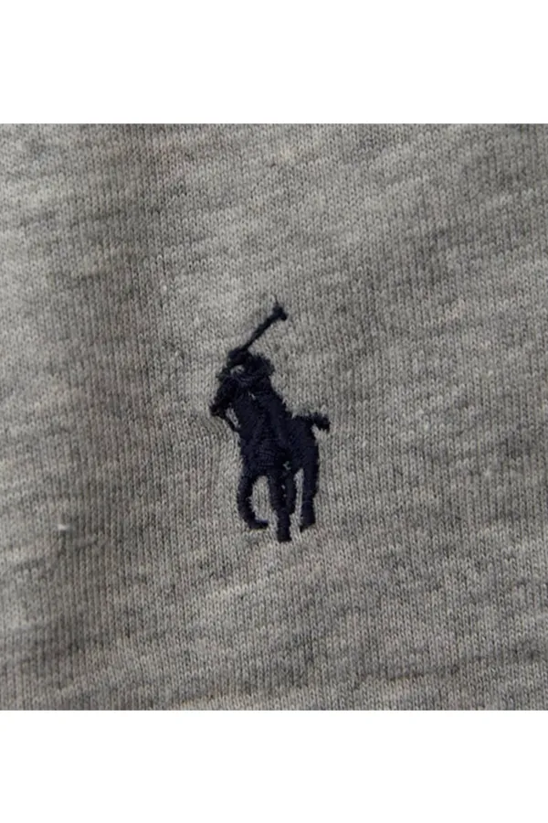 Ralph Lauren L/S Tee Liquid Logo Grey