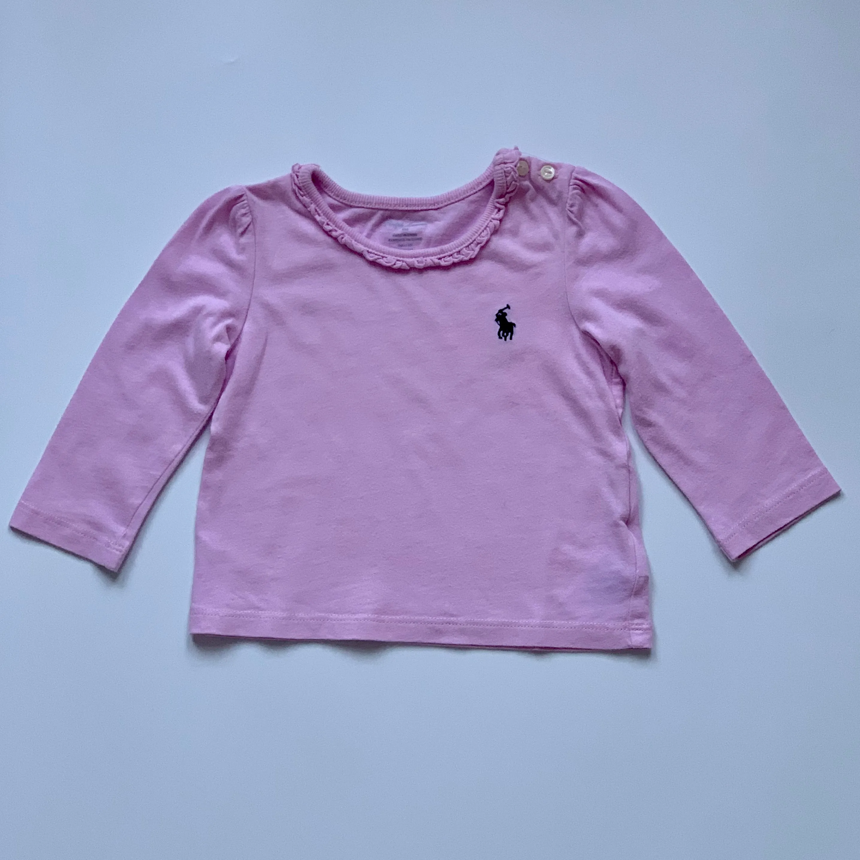 Ralph Lauren Pink Top: 9 Months