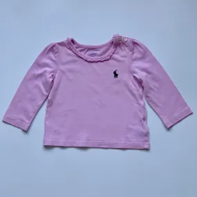 Ralph Lauren Pink Top: 9 Months