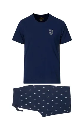 Ralph Lauren Short Pyjamas Set Navy