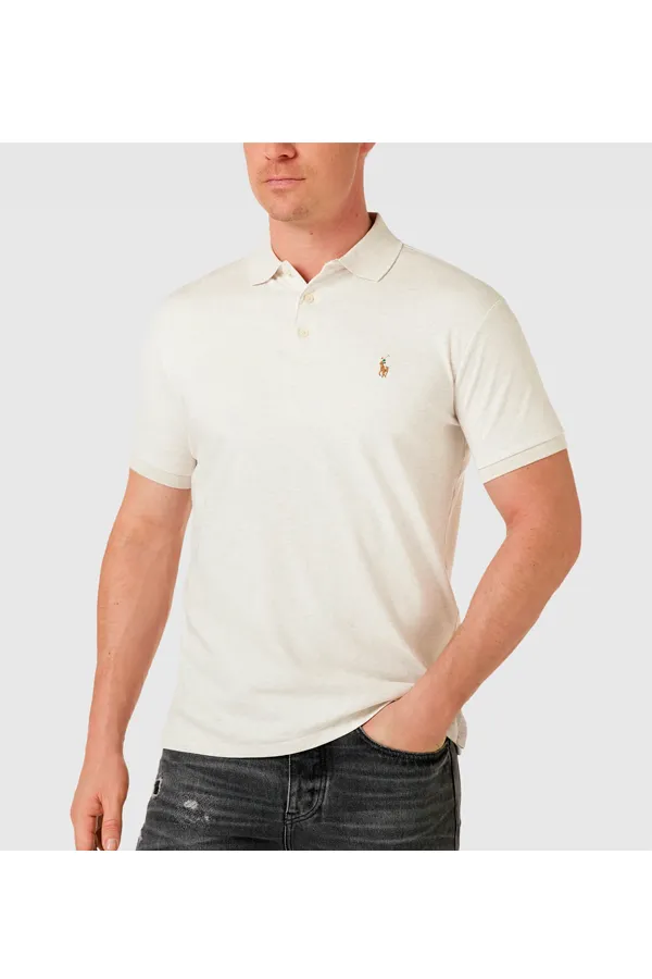 Ralph Lauren Soft-Touch Polo Slim Fit Beige