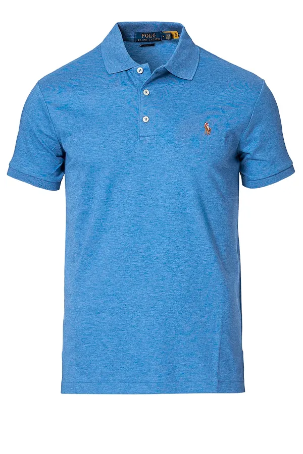 Ralph Lauren Soft-Touch Polo Slim Fit Blue