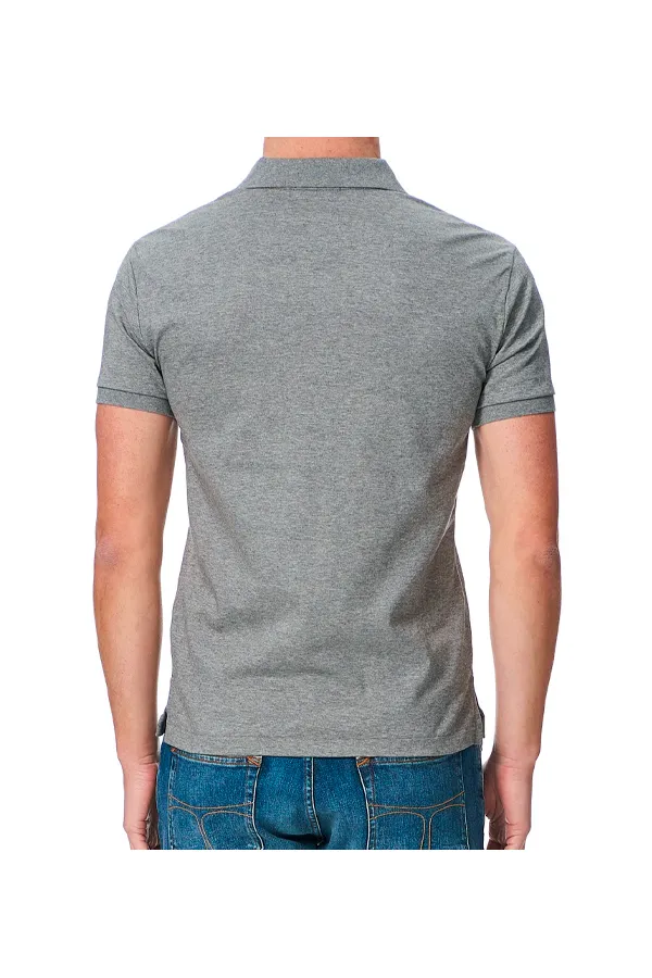 Ralph Lauren Soft-Touch Polo Slim Fit Grey