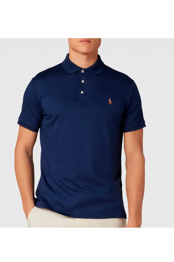 Ralph Lauren Soft-Touch Polo Slim Fit Navy