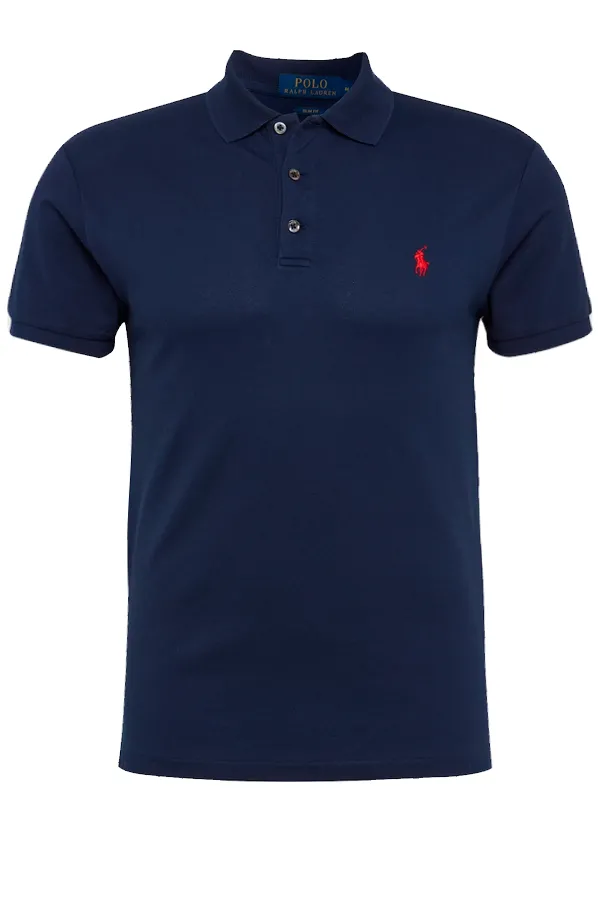 Ralph Lauren Stretch Pique S/S Polo Navy