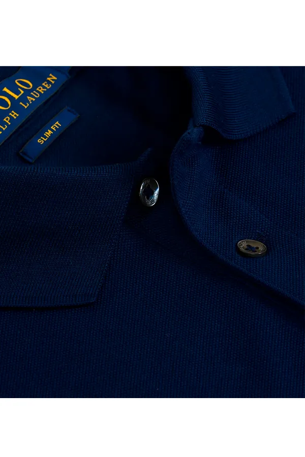 Ralph Lauren Stretch Pique S/S Polo Navy