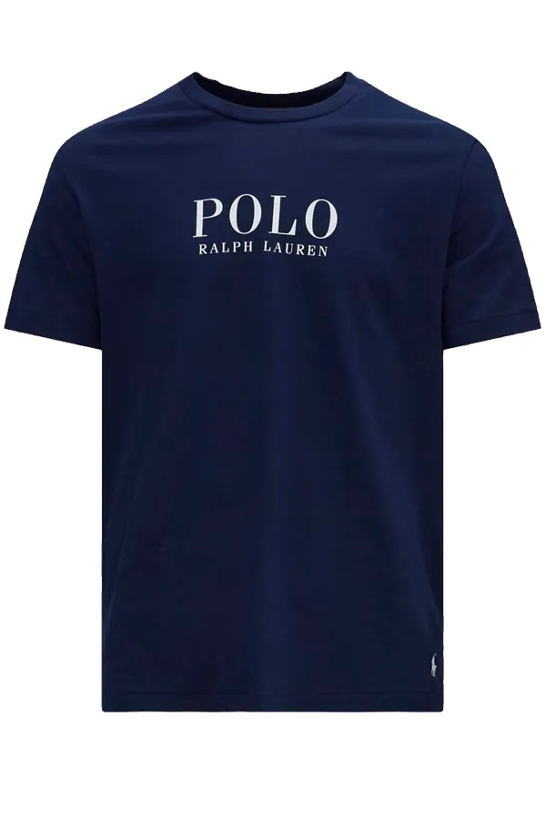 Ralph Lauren Tee Liquid Logo Navy