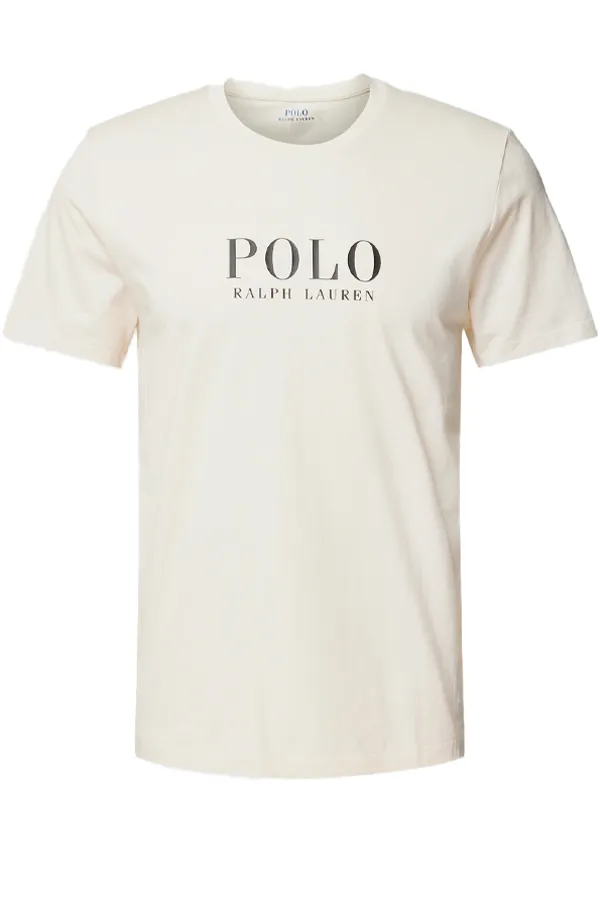 Ralph Lauren Tee Print Logo Beige