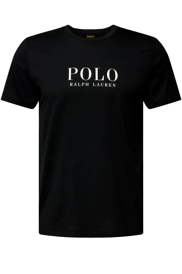 Ralph Lauren Tee Print Logo Black