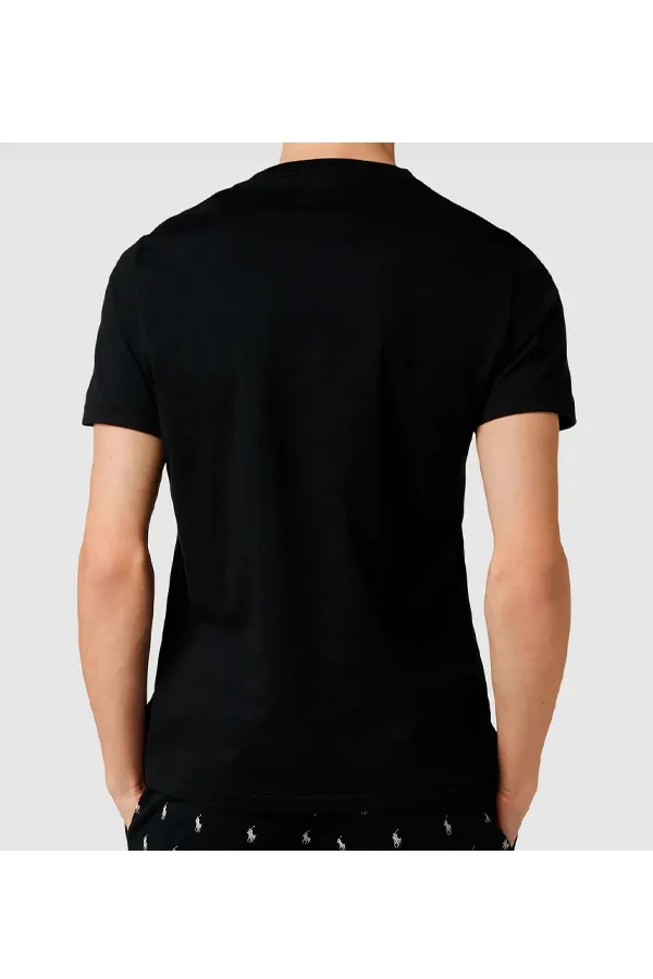 Ralph Lauren Tee Print Logo Black