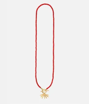 RED SUN SIREN NECKLACE