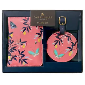 Sara Miller Orchard Boxed Travel Set Passport Holder & Luggage Tag | Kaleidoscope