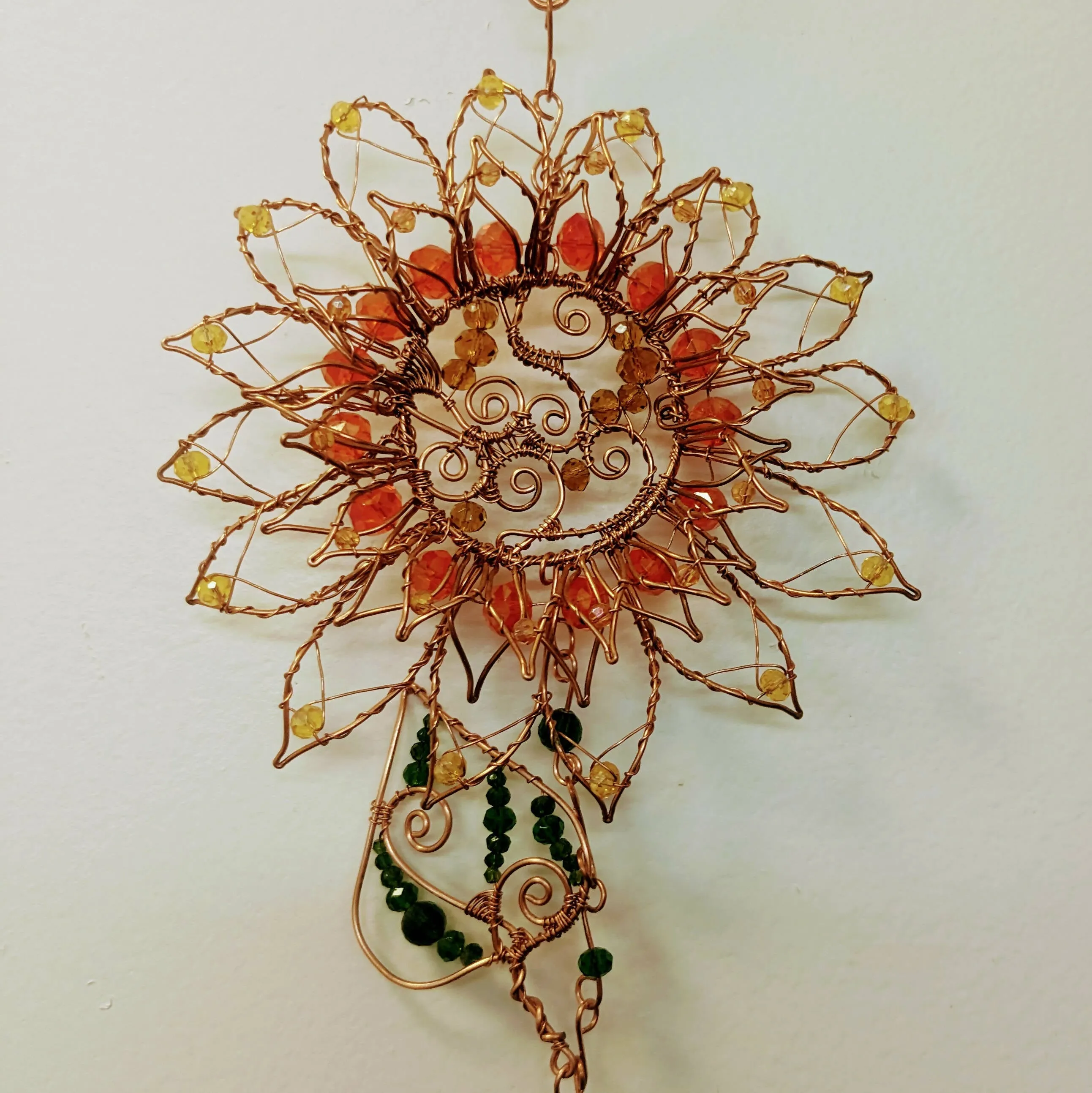 Stone Turner Creations - Sun Flower Sun Catcher