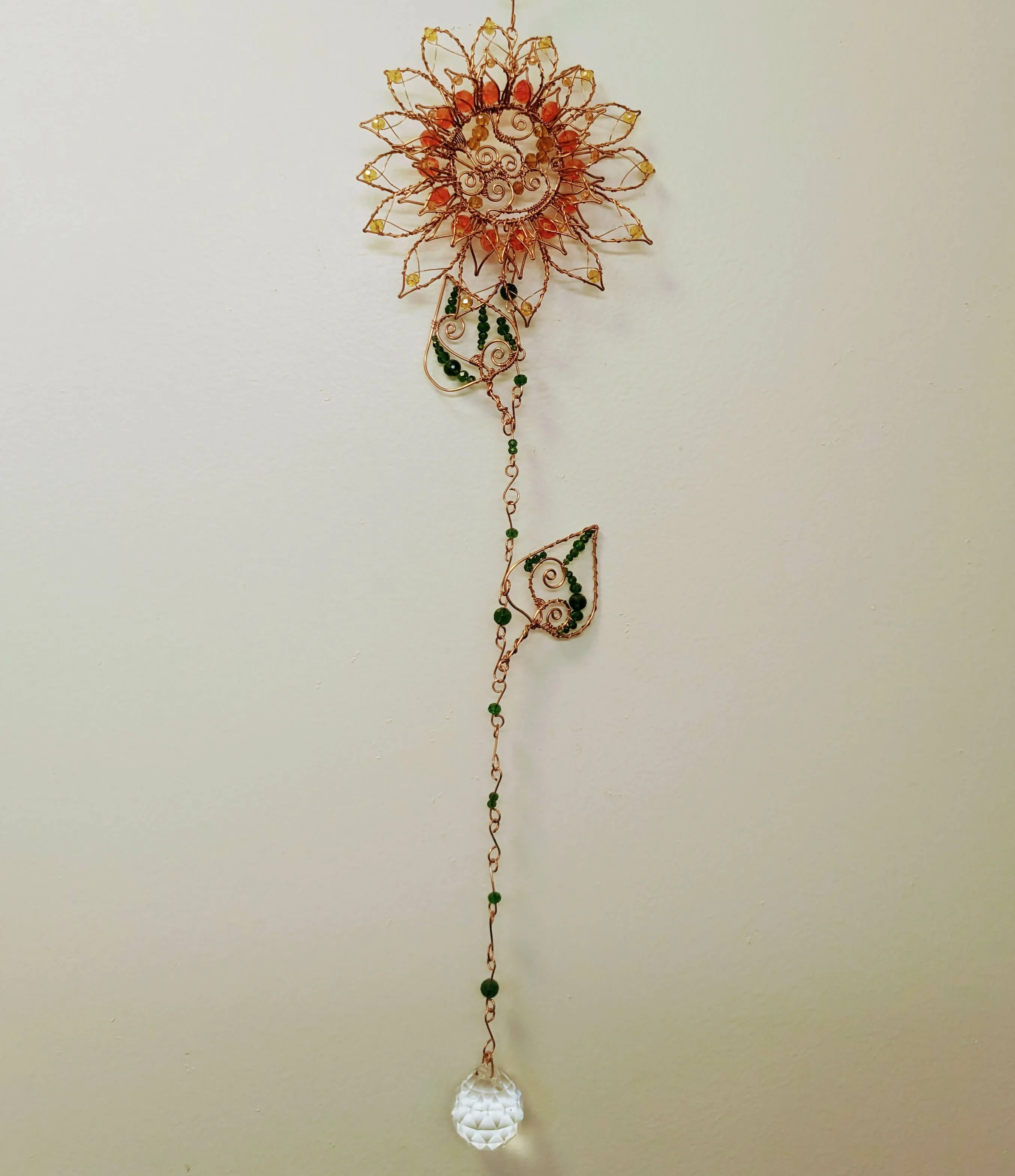 Stone Turner Creations - Sun Flower Sun Catcher