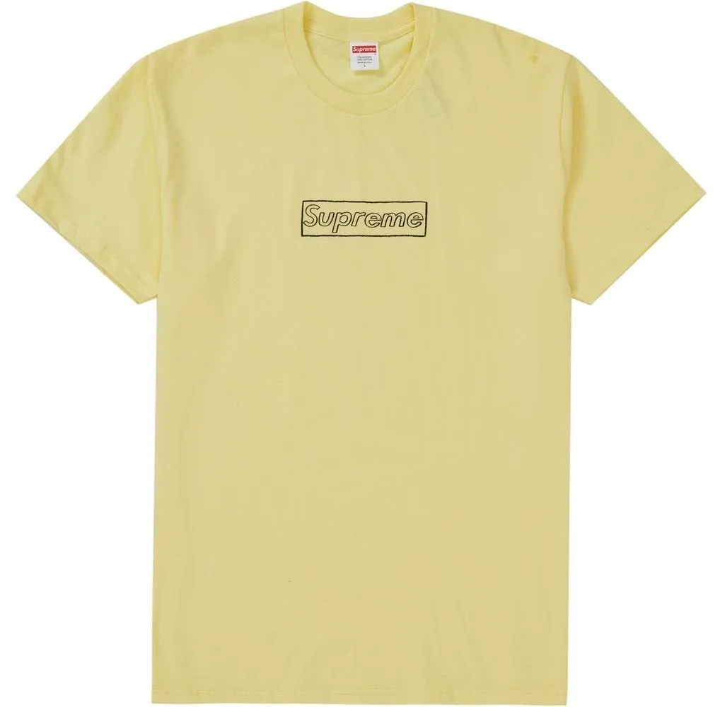 Supreme  |Supreme KAWS Chalk Logo Tee Short Sleeves