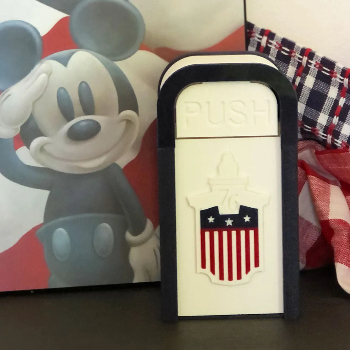 USA Desktop Trash Can - CLEARANCE