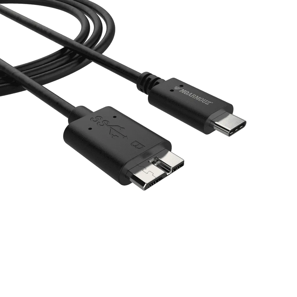 USB 3.1 Type-C to Micro-B (Hard Drive) Cable