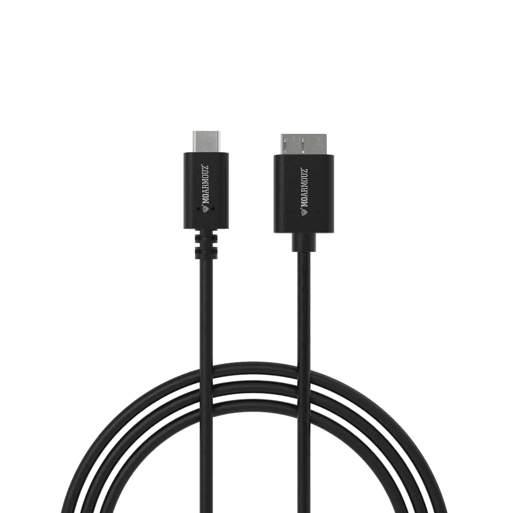 USB 3.1 Type-C to Micro-B (Hard Drive) Cable