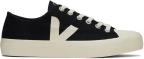 VEJA Black Wata II Low Canvas Sneakers