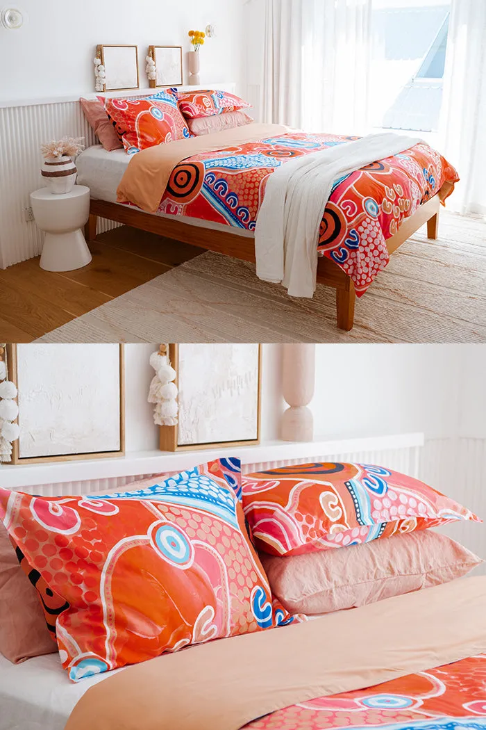 Wata (Follow) Quilt Cover Set