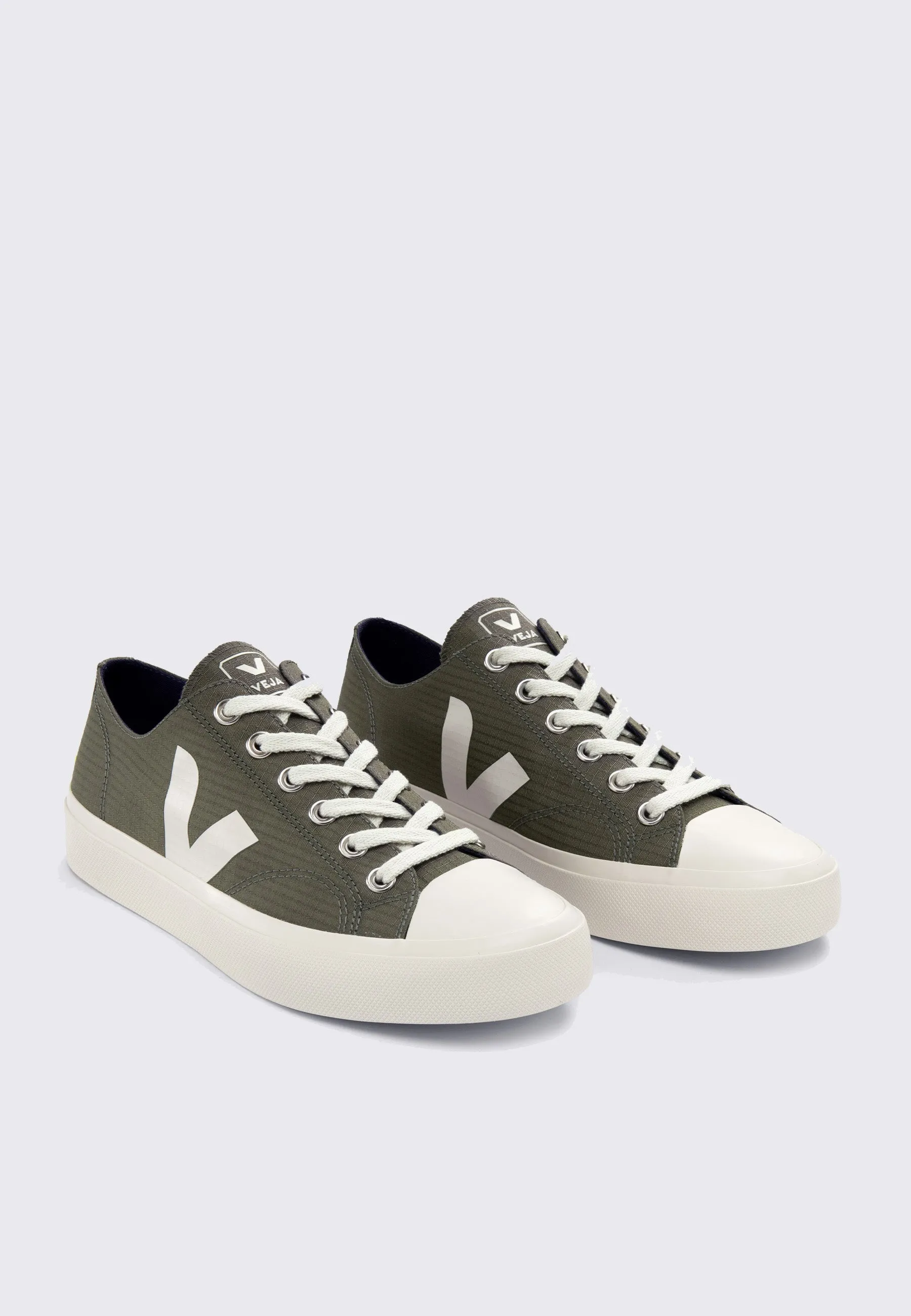 Wata II Canvas Low Ripstop - Kaki/Pierre