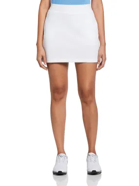 Womens Solid Skort