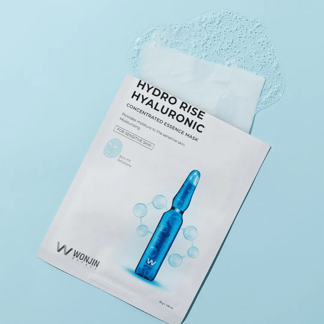 WONJIN Effect Hydro Rise Hyaluronic Concentrated Essence Mask