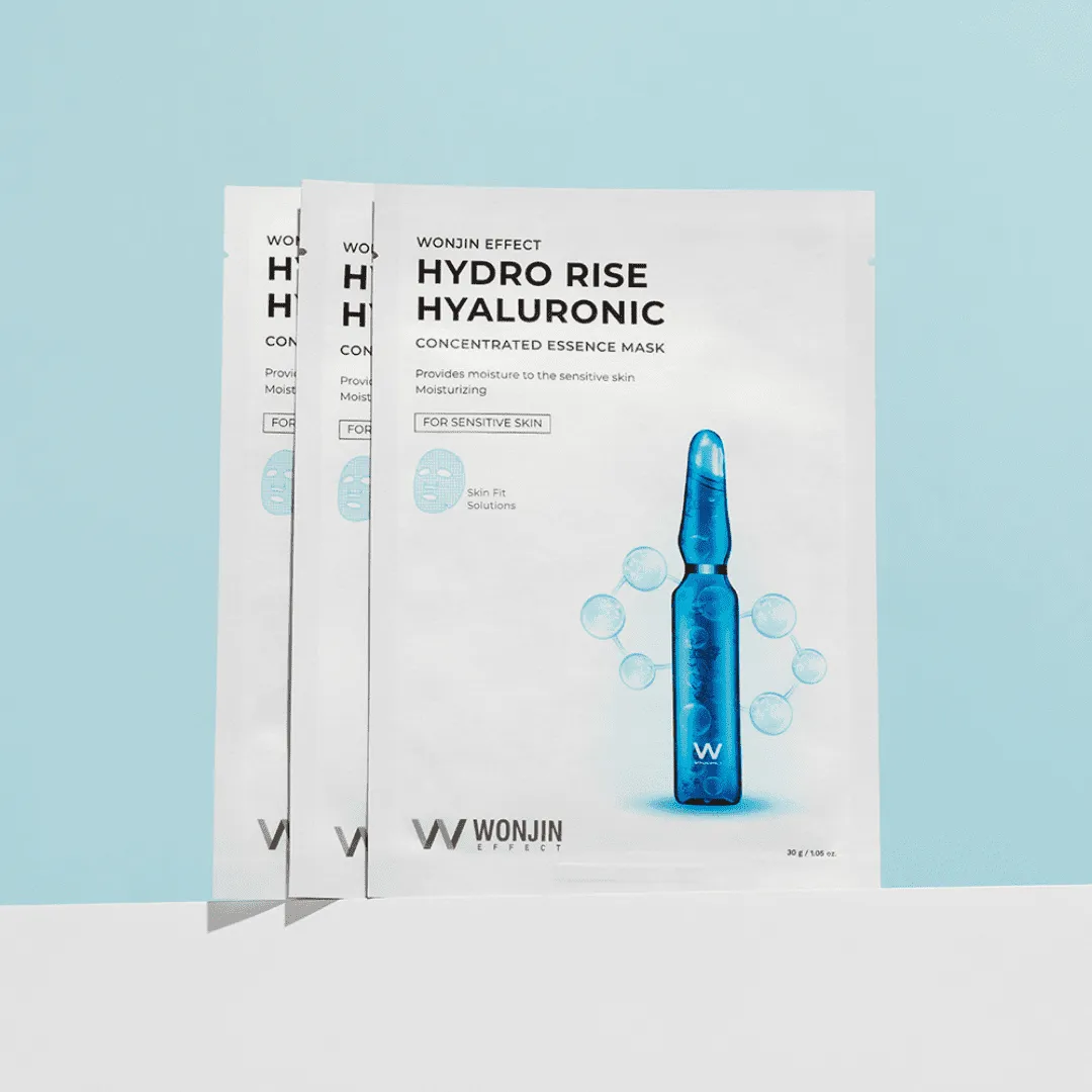 WONJIN Effect Hydro Rise Hyaluronic Concentrated Essence Mask