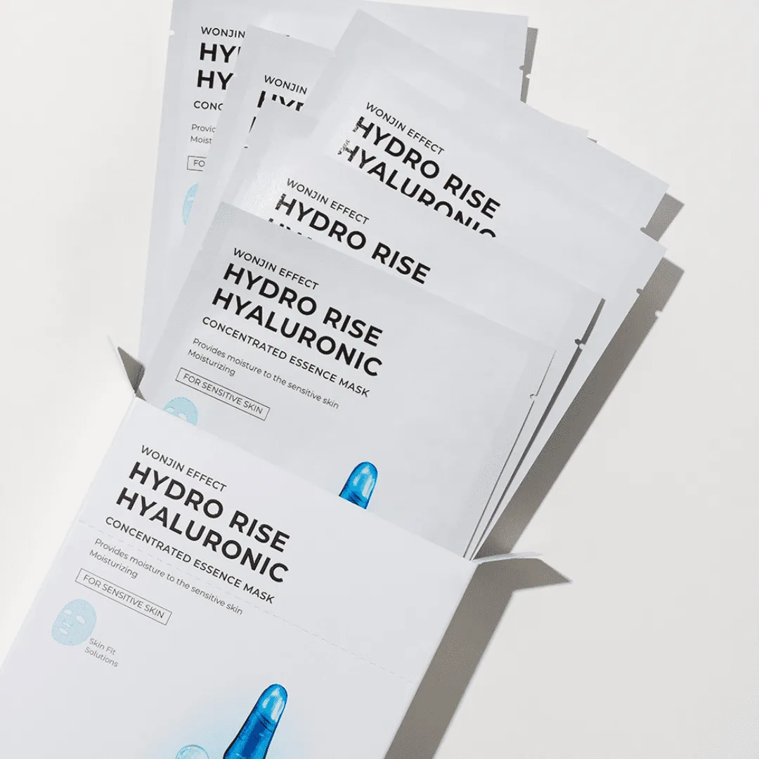 WONJIN Effect Hydro Rise Hyaluronic Concentrated Essence Mask