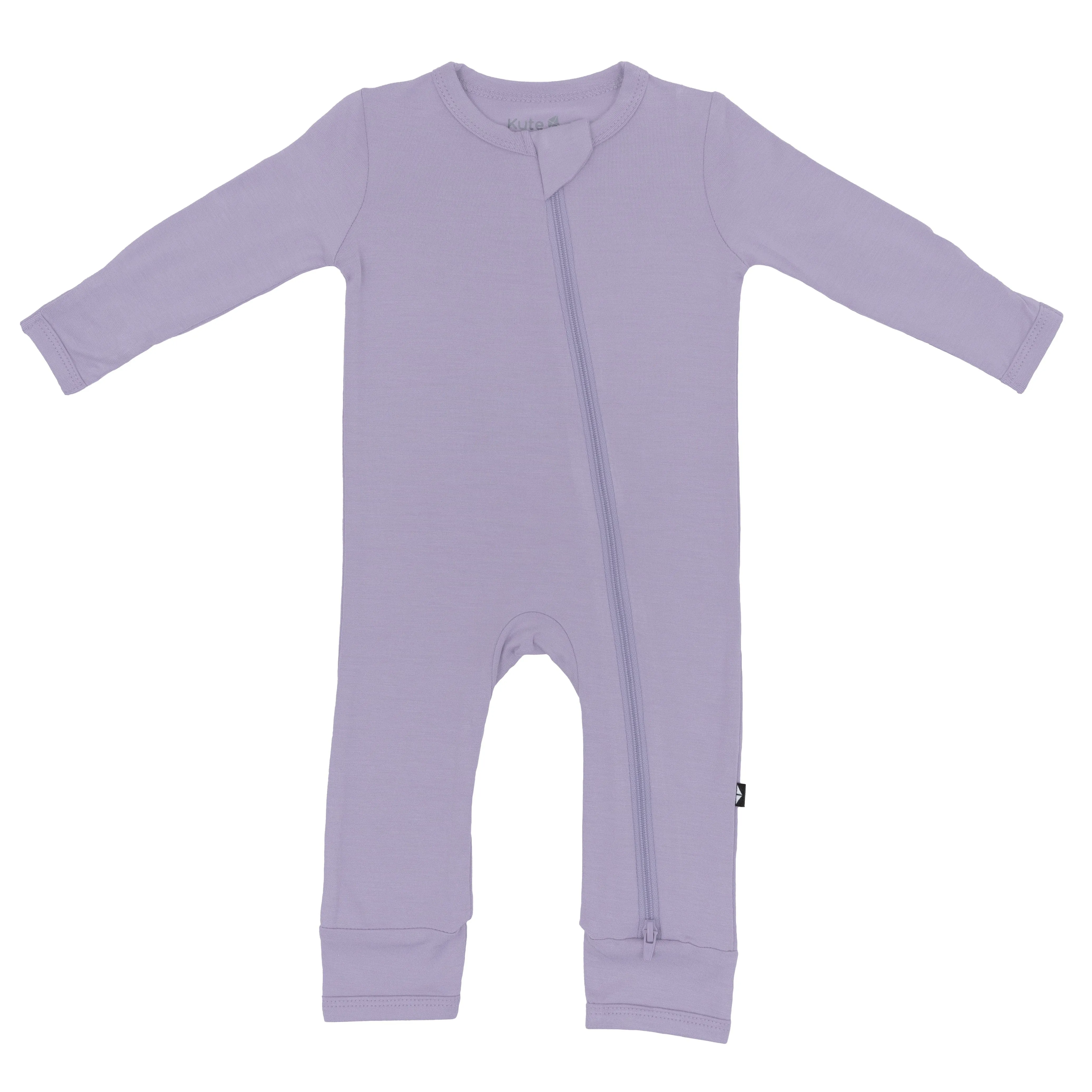 Zippered Romper in Taro